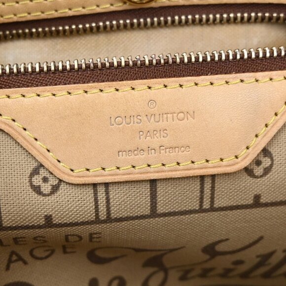 LOUIS VUITTON Neverfull PM Shoulder Tote Bag Monogram Leather BN - Picture 12 of 16